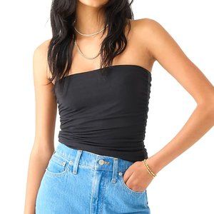 J.Crew FormKnit Tube Top Black